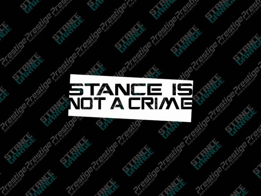 Stance Is Not a Crime