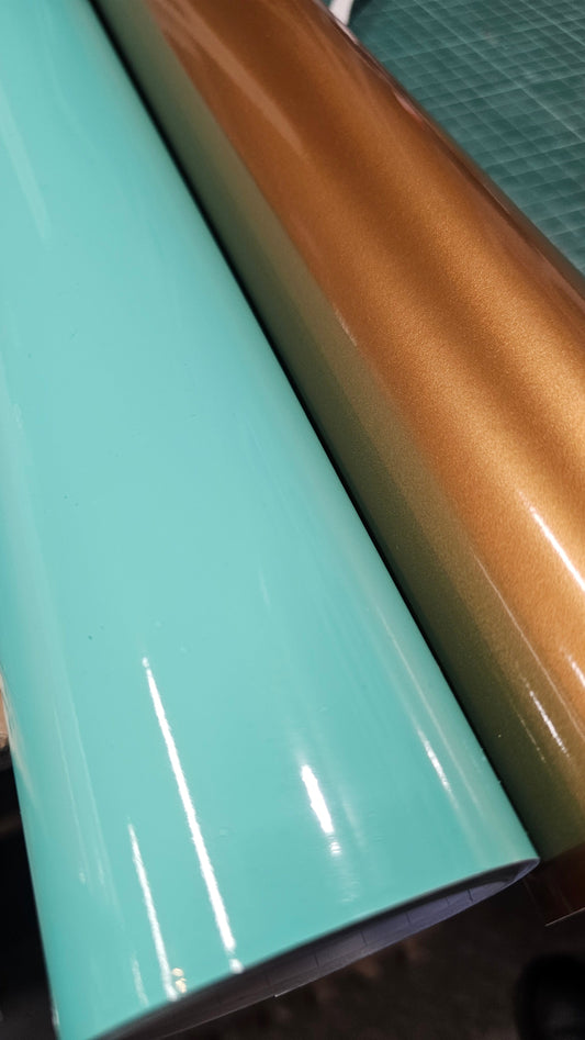New Vinyl Colours - Mint & Copper