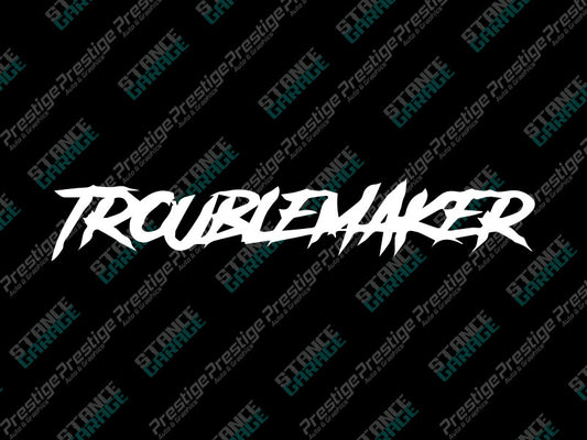 Troublemaker Sticker Felt Spec Stickers – Page 2 – Prestige Auto & Graphics