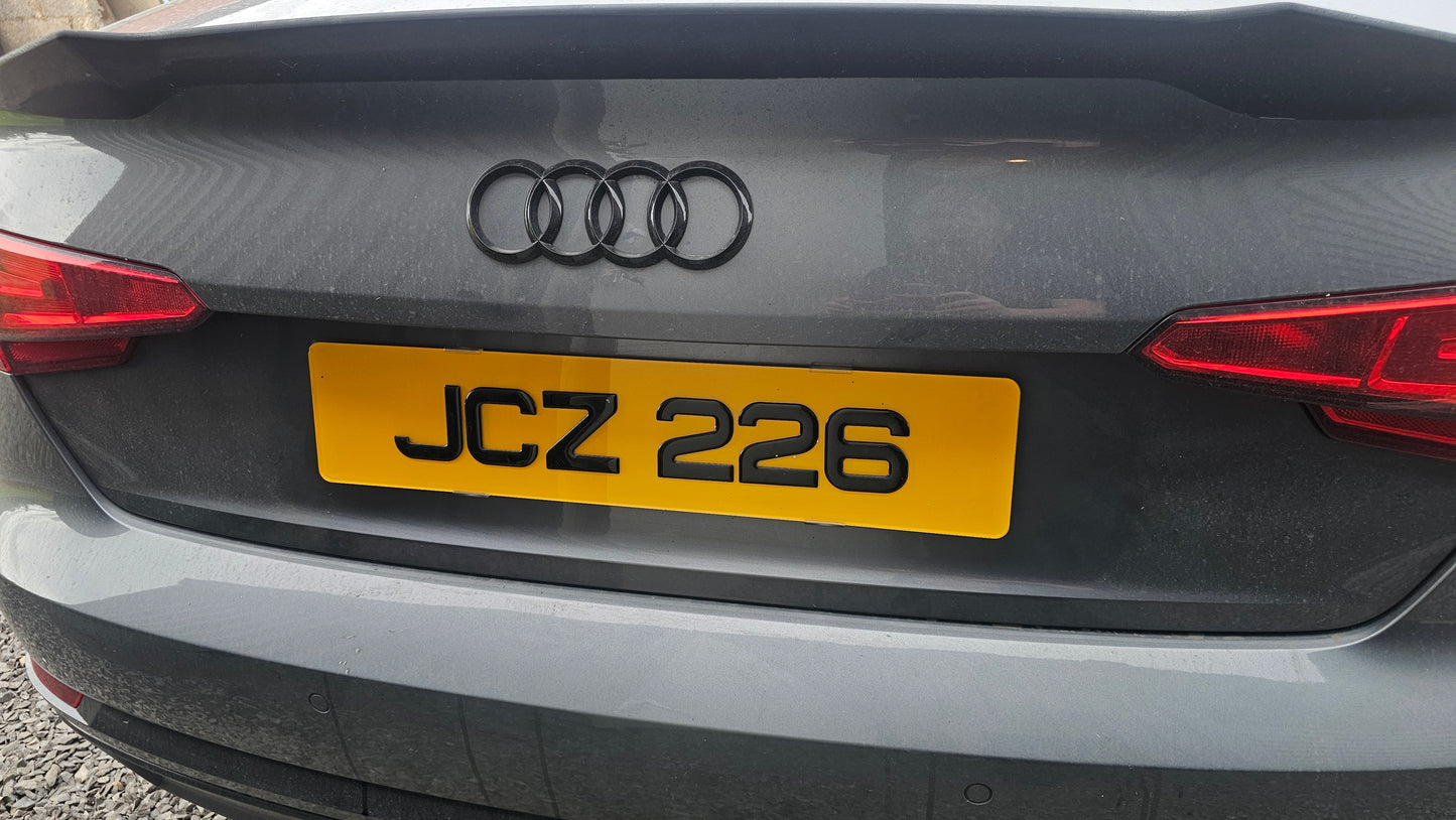 Number Plate Brackets