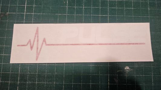 Pulse Clearance (Red)- 150mm x 40