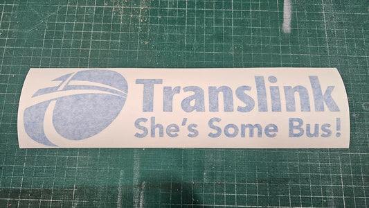 Translink V1 Some Bus! Clearance- 300mm x 80
